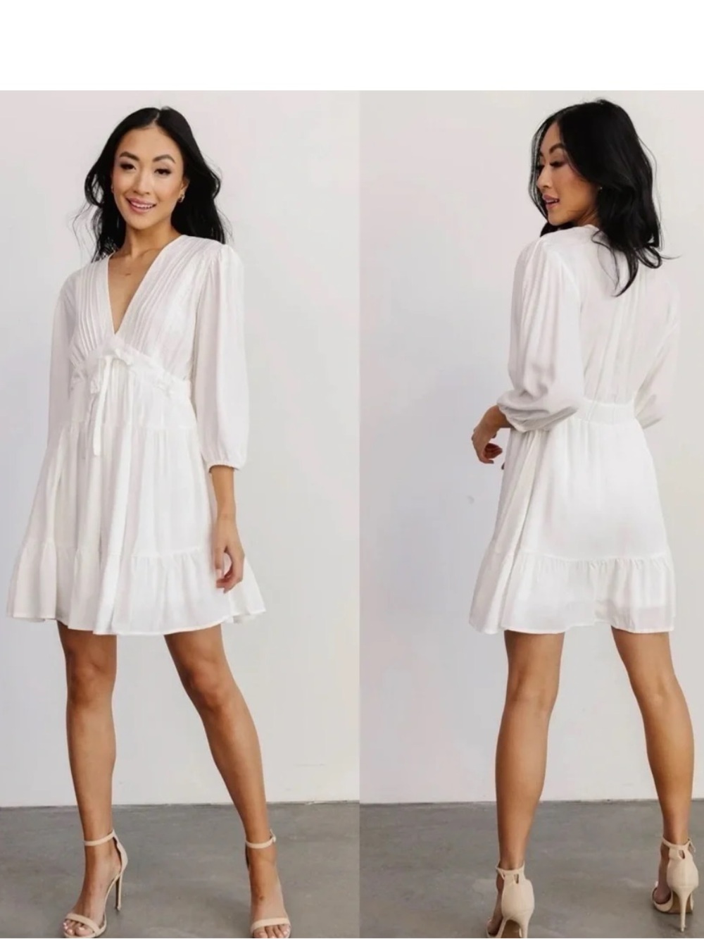 Baltic Born Amelia White Boho Dress XL